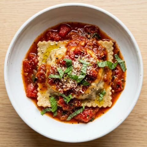3 CHEESE BEEF RAVIOLO