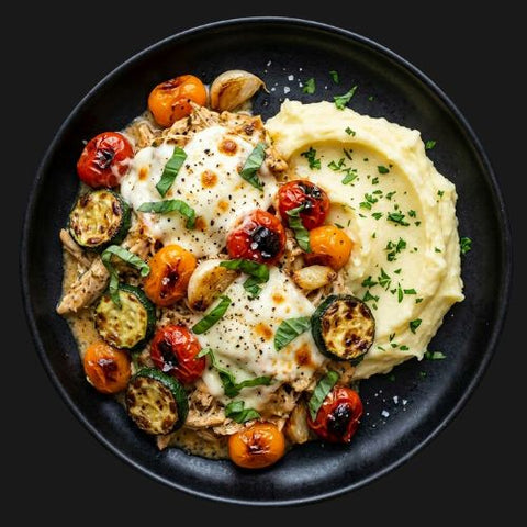 Garlic Chicken & Mash