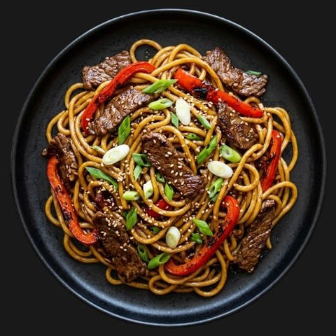 Mongolian Beef Lo Mein