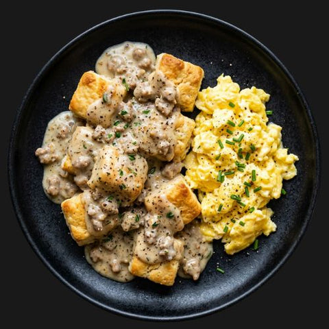 Protein Biscuits and Gravy