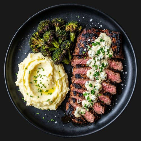 Black and Bleu Steak