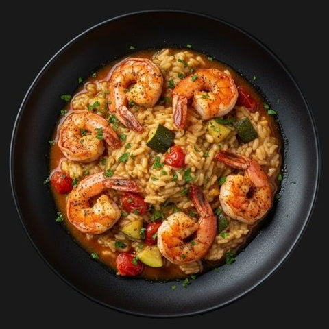 Cajun Shrimp Risotto