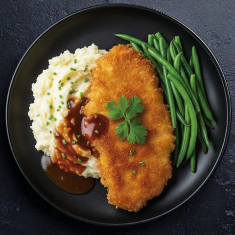 Crispy Chicken and Mash FF