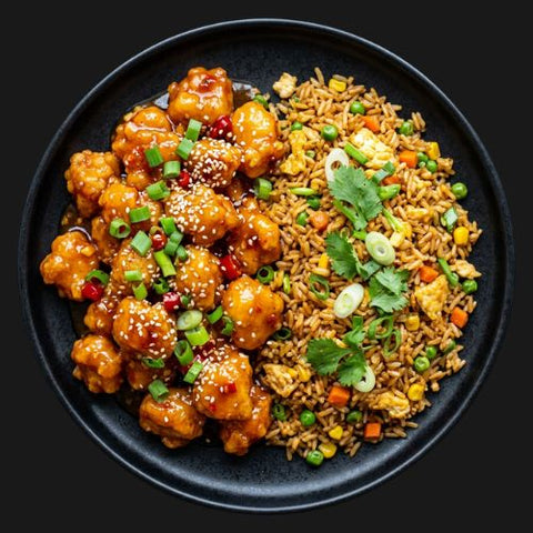 Orange Chicken Fried Rice