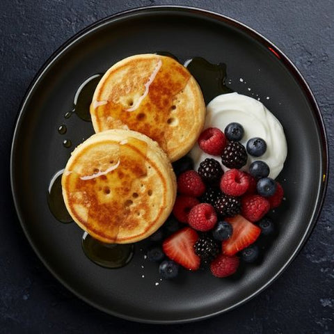 Fluffy Protein Pancakes