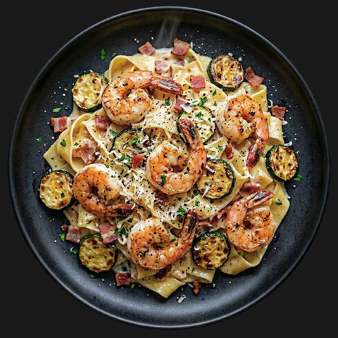 Shrimp Carbonara