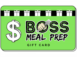 boss meal prep gift card