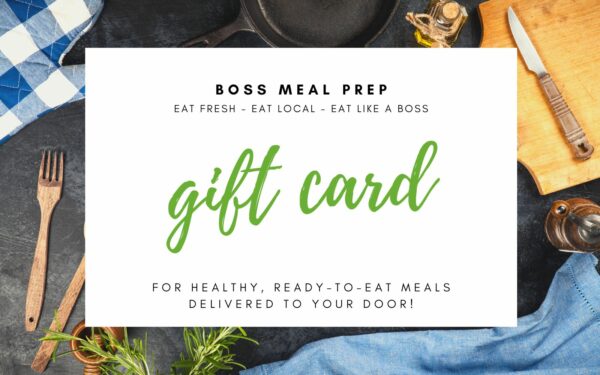 boss meal prep gift card