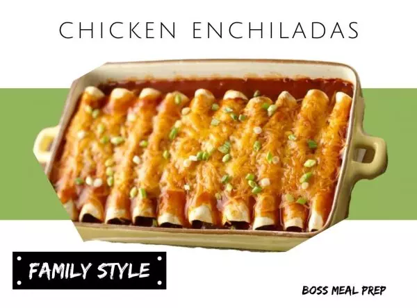 chicken enchiladas family style