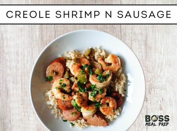 creole shrimp n sausage