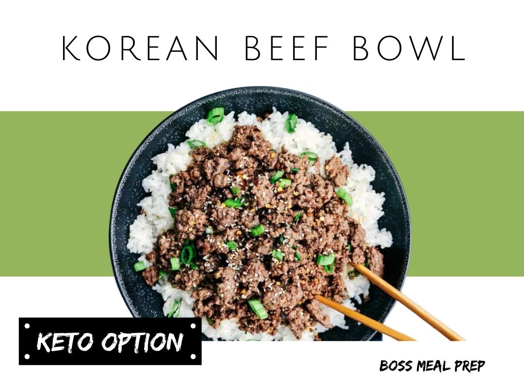 Korean Beef Meal Prep Bowls