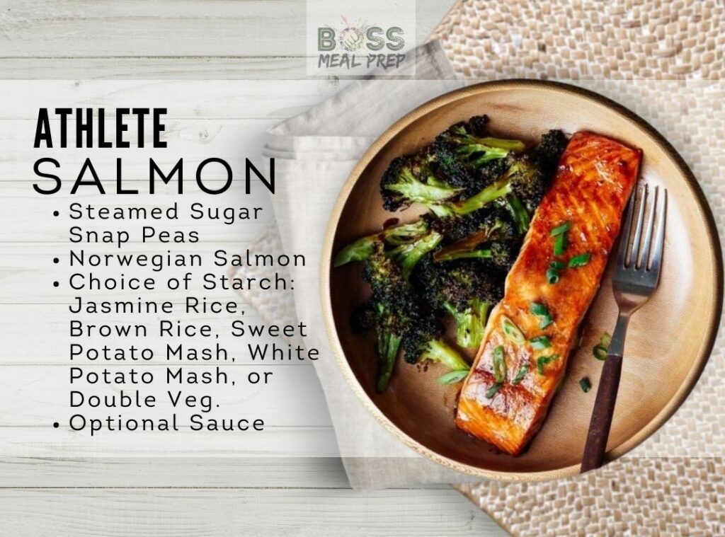 Athlete Salmon BOSS Meal Prep