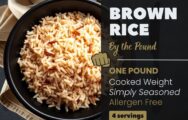 brown rice by the pound