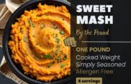 sweet potato mash by the pound