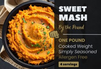 Sweet Potato Mash (4 servings)
