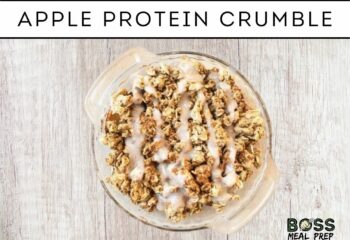 Apple Protein Crumble