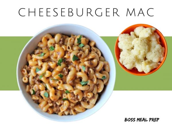 cheeseburger mac boss meal prep