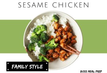 Sesame Chicken (family style)