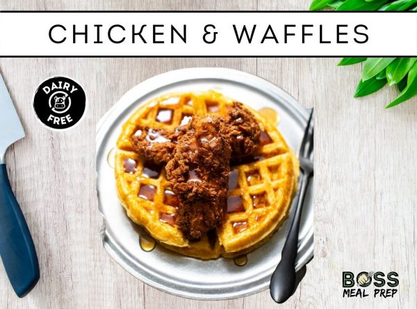 chicken and waffles boss meal prep