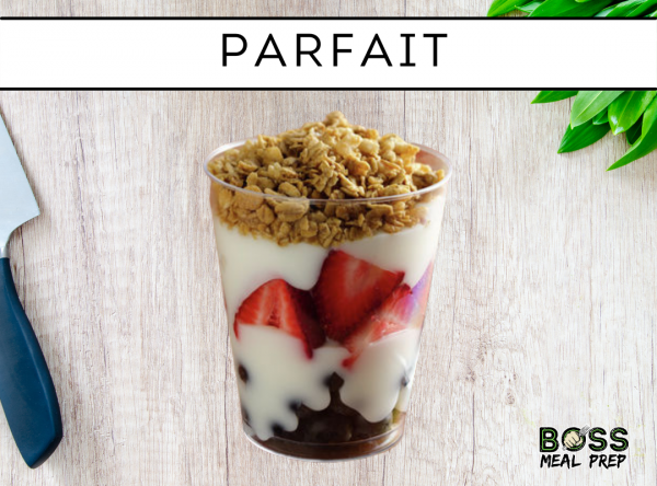protein parfait boss meal prep healthy