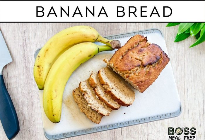 high protein banana bread