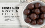 brownie batter protein bites