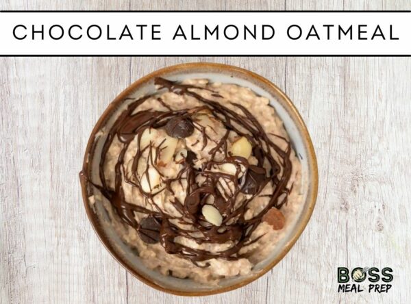 chocolate almond oatmeal