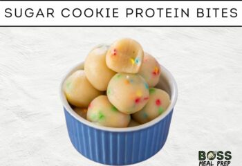 Sugar Cookie Protein Bites