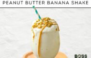peanut butter banana shake