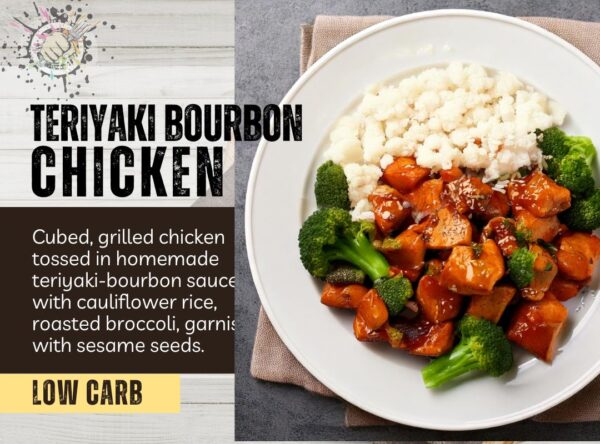 teriyaki bourbon chicken low carb