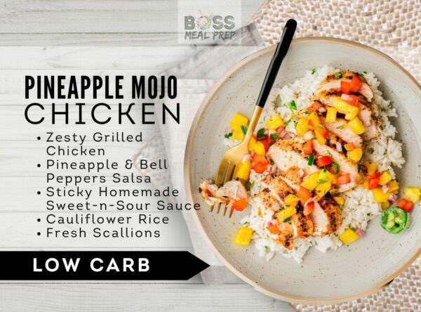 pineapple mojo chicken low carb