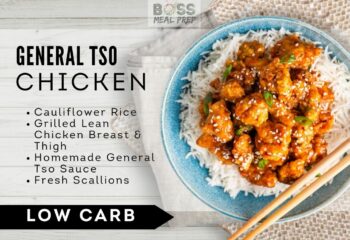 General Tso's Chicken (LOW CARB)