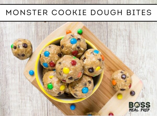 monster cookie dough bites