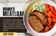 mama's meatloaf low carb