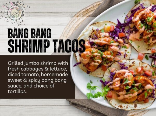 bang bang shrimp tacos