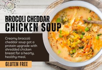 Broccoli Cheddar Chicken Soup