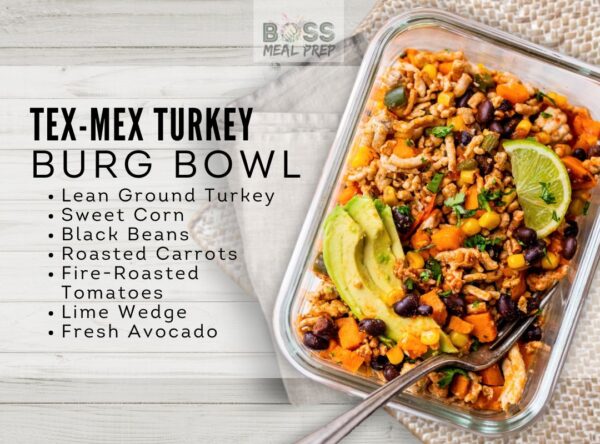 tex mex turkey burg bowl