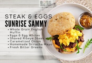 Sunrise Steak & Eggs Sammy