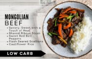 mongolian beef boss meal prep low carb