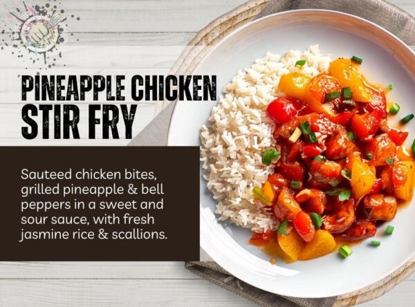 pineapple chicken stir fry