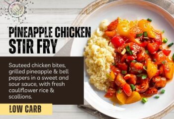 Pineapple Chicken Stir Fry (LOW CARB)