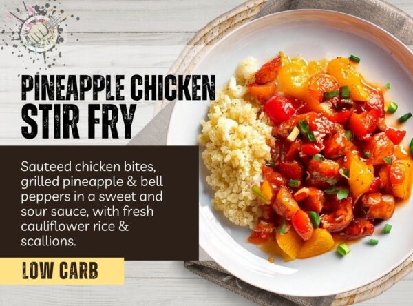 pineapple chicken stir fry