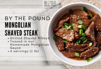 Mongolian Shaved Steak (4 servings)