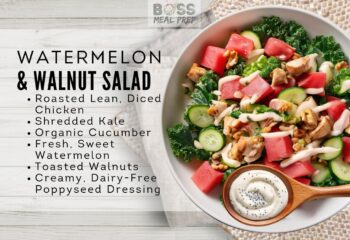 Watermelon & Walnut Salad