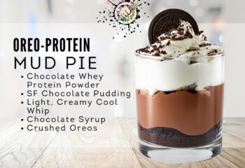 Oreo Protein Mud Pie