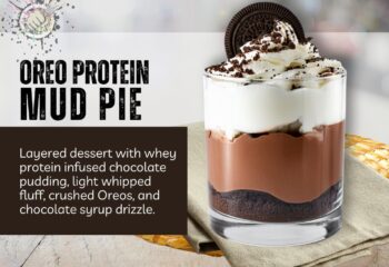 Oreo Protein Mud Pie