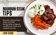 bourbon steak tips low carb