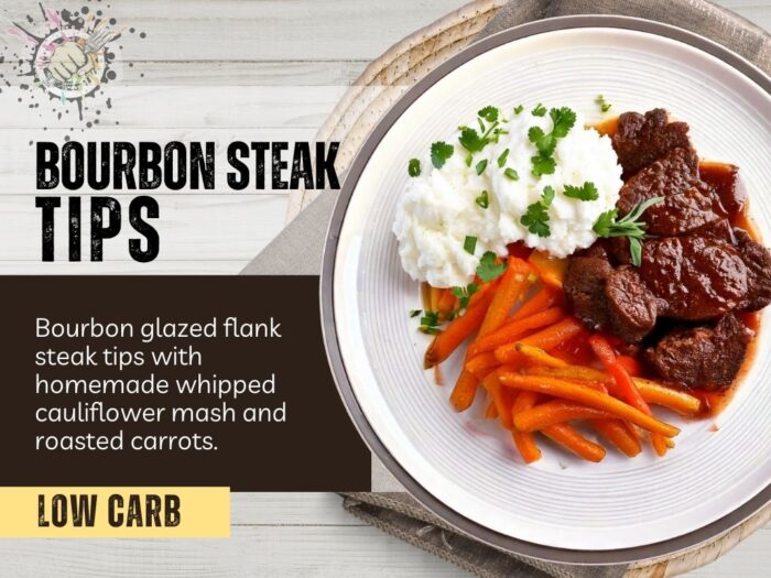 bourbon steak tips low carb