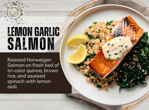 lemon garlic salmon