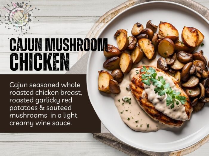 cajun mushroom chicken